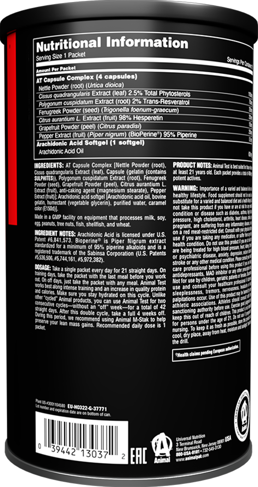 Animal Test - 21 packs