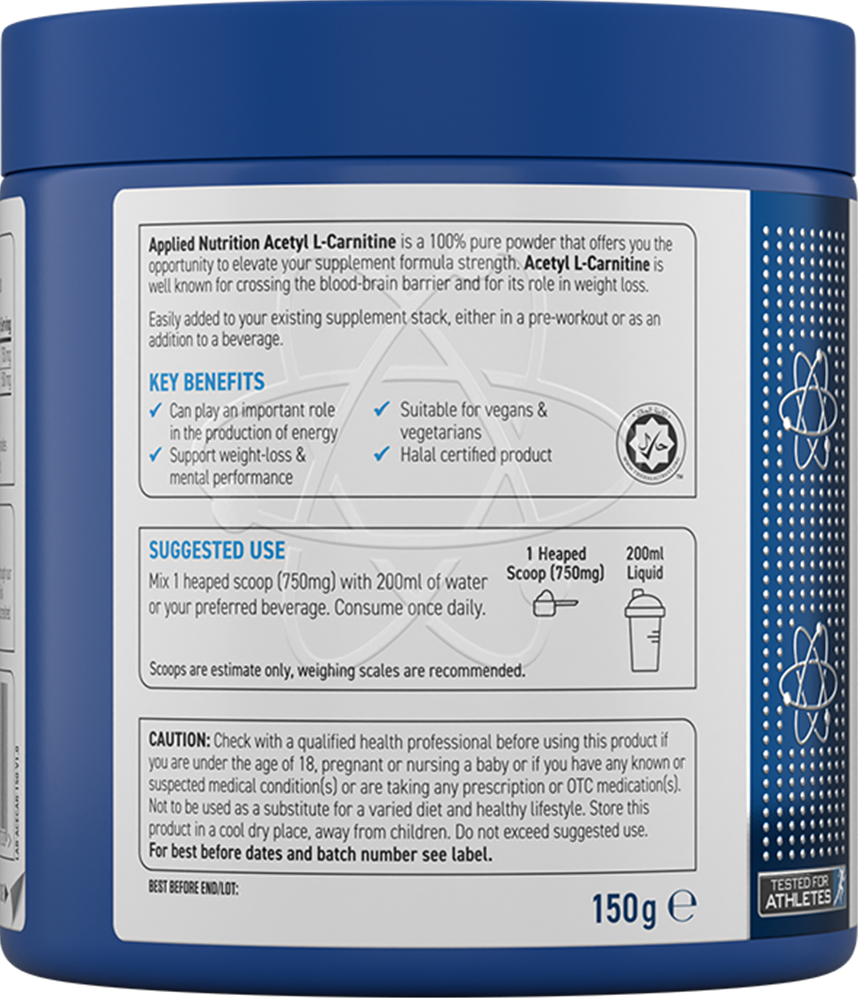 Applied Nutrition Acetyl L-Carnitine - 150 g