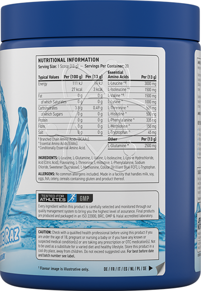 Applied Nutrition Amino Fuel EAA - 390 g Icy Blue Raz