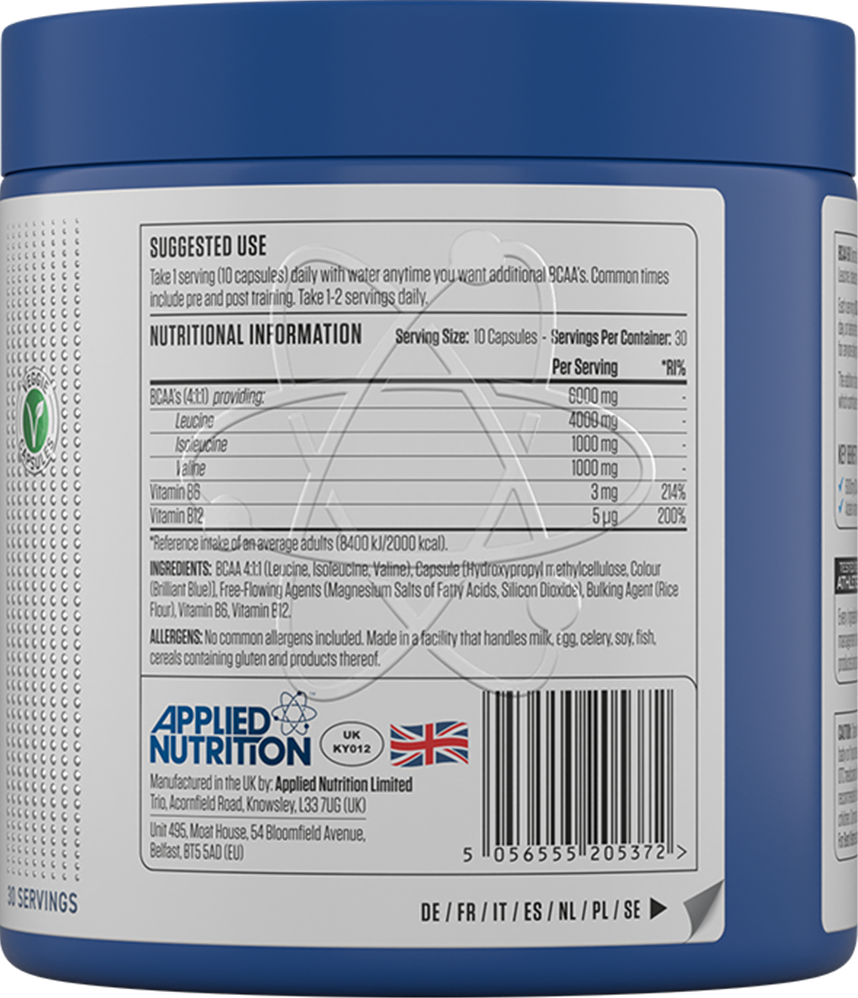 Applied Nutrition BCAA 6K - 300 caps