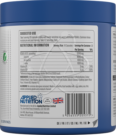 Applied Nutrition BCAA 6K - 300 caps