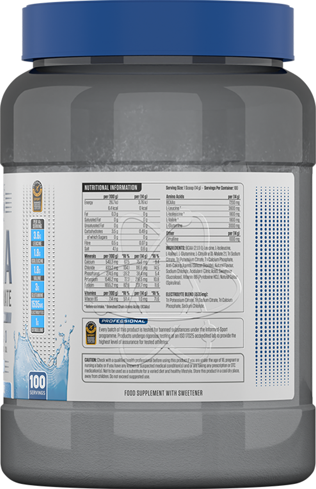 Applied Nutrition BCAA Amino Hydrate - 1400 g Icy Blue Raz