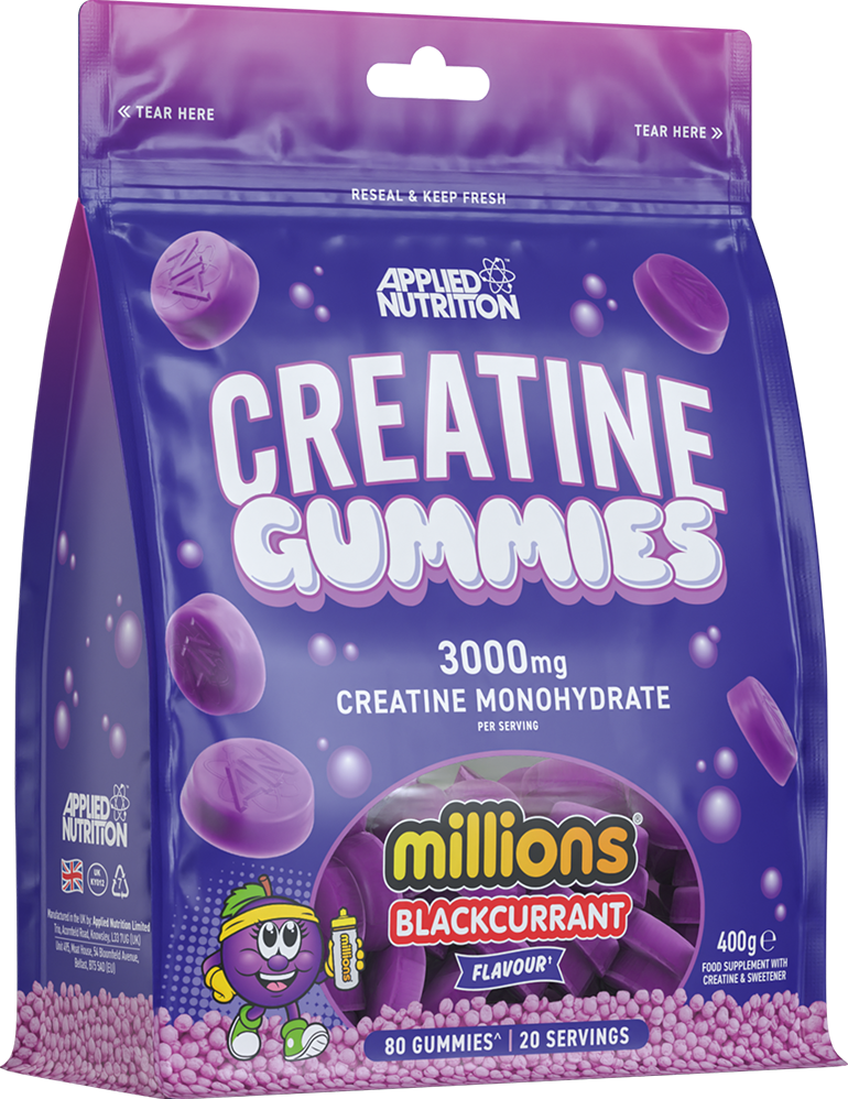 Applied Nutrition Creatine Gummies - 20 servings Millions Blackcurrant