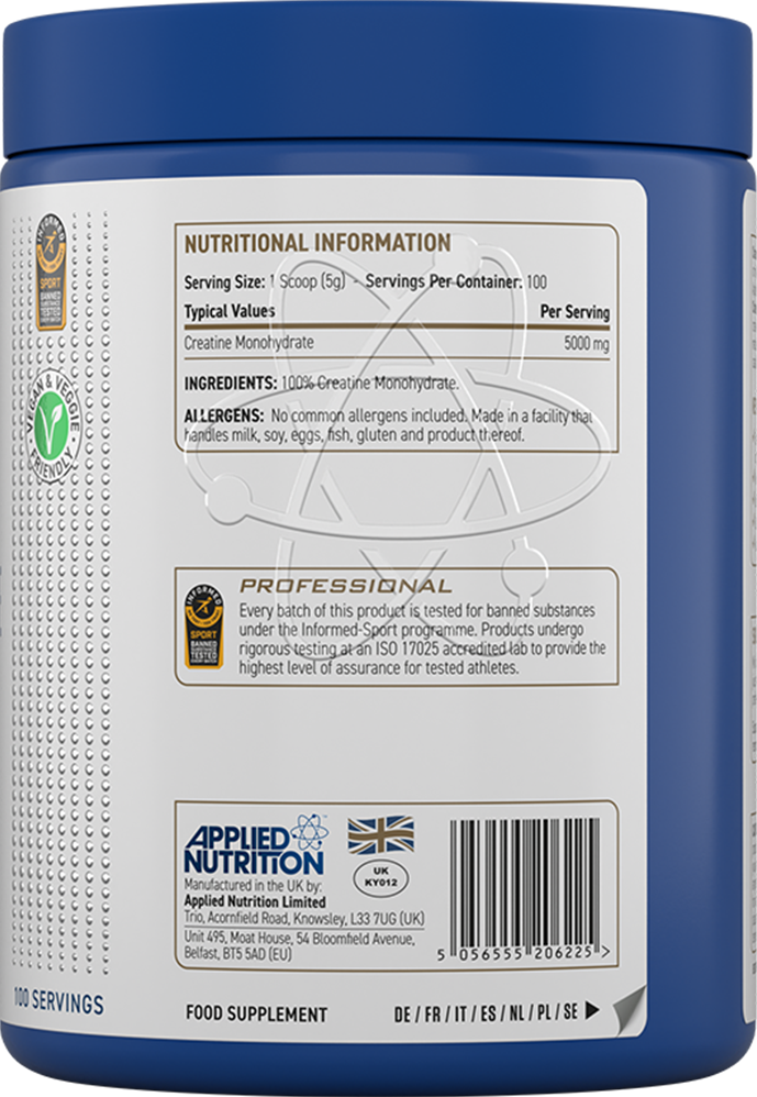 Applied Nutrition Creatine Monohydrate - 500 g