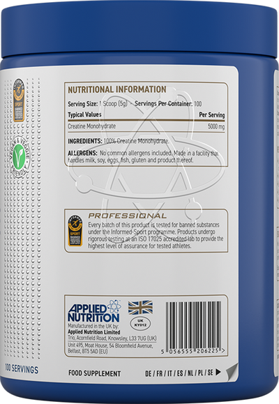 Applied Nutrition Creatine Monohydrate - 500 g
