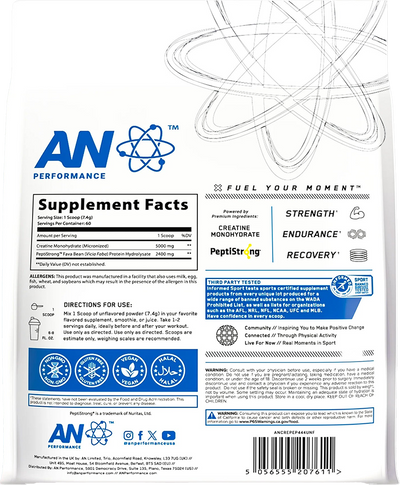 Applied Nutrition Creatine Monohydrate + Peptide - 444 g