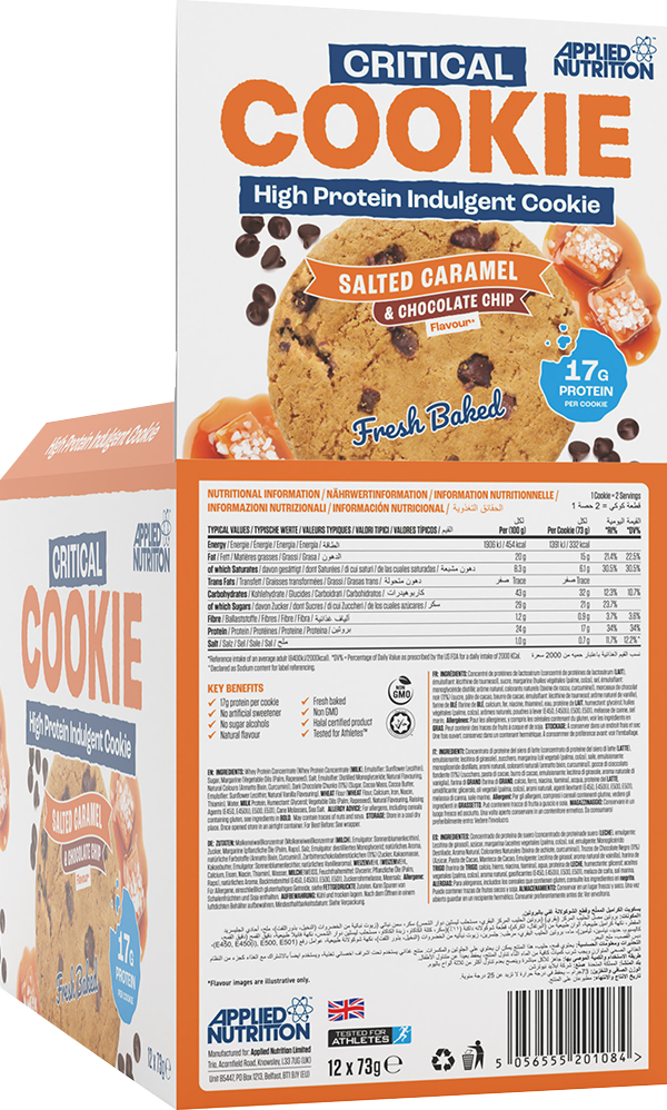 Applied Nutrition Critical Cookie - 12 x 73 g