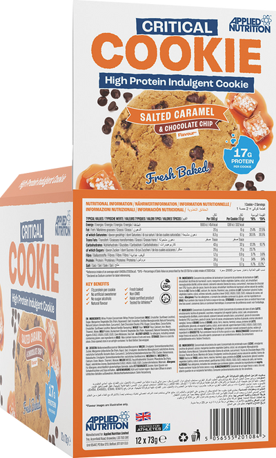 Applied Nutrition Critical Cookie - 12 x 73 g