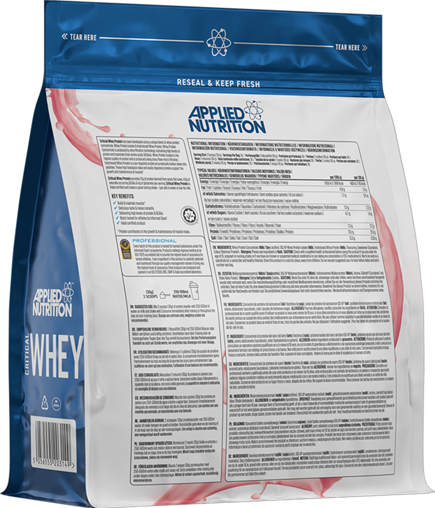 Applied Nutrition Critical Whey Protein - 900 g