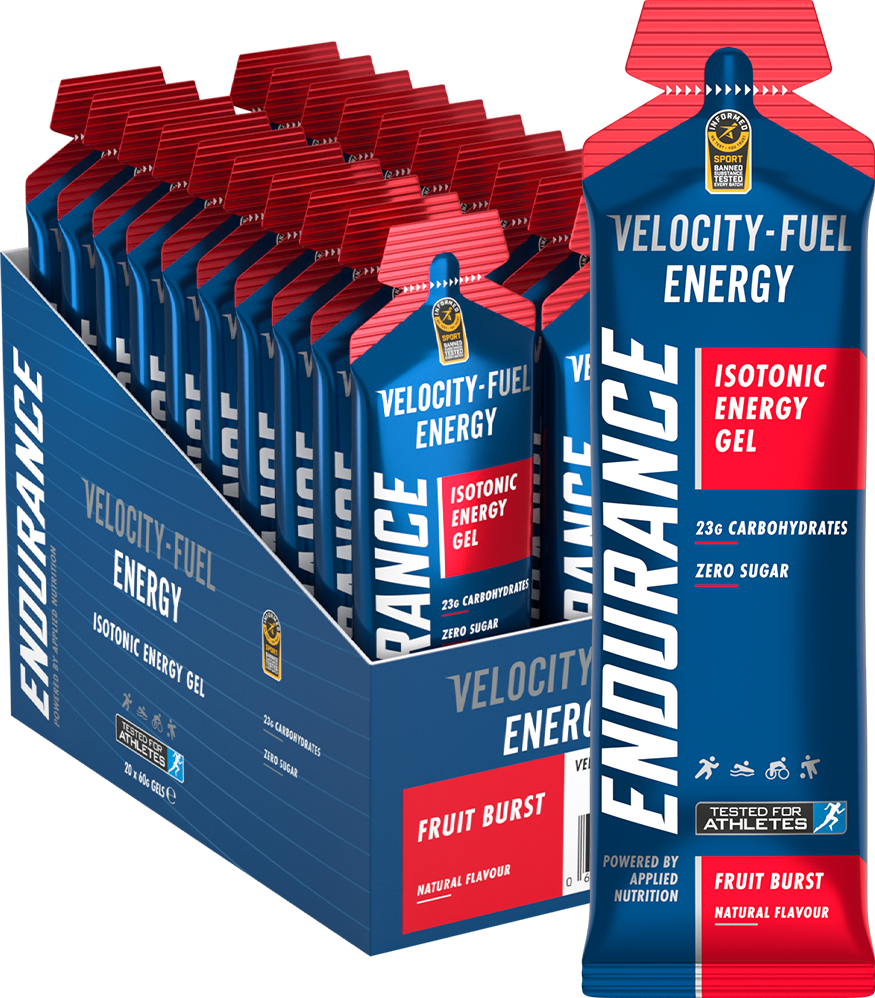 Applied Nutrition Isotonic Energy Gel - 20 x 60 ml Fruit Burst