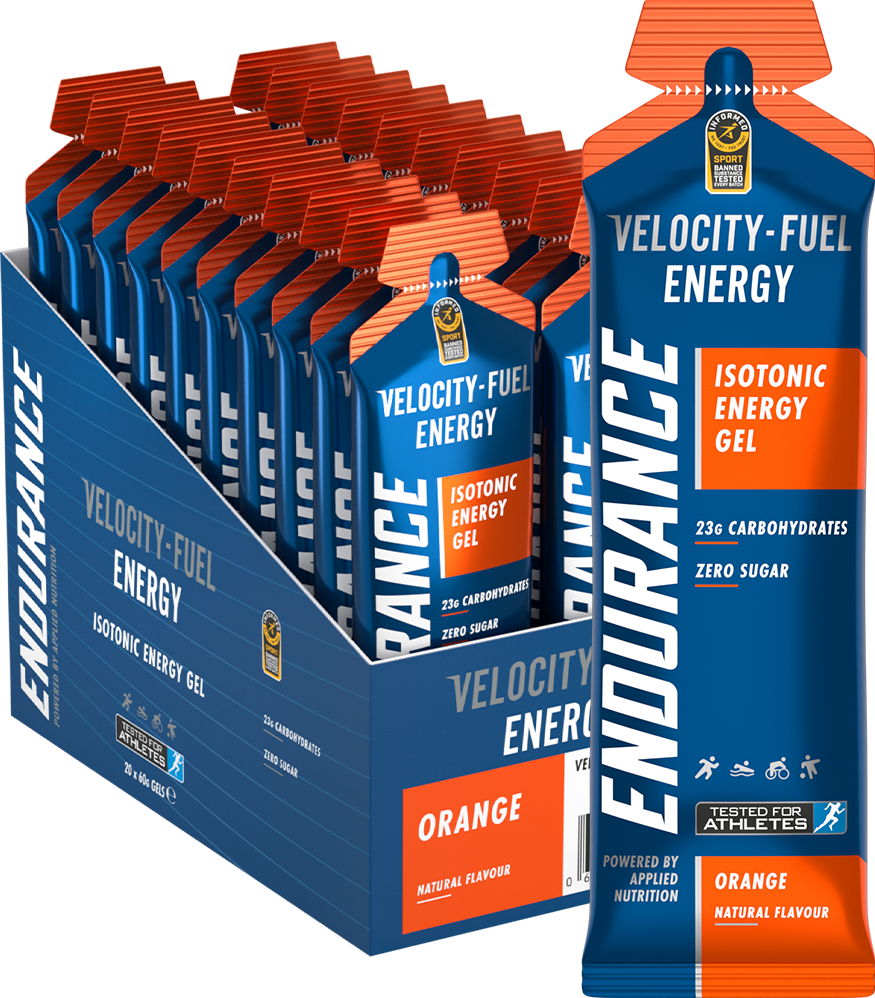 Applied Nutrition Isotonic Energy Gel - 20 x 60 ml Orange