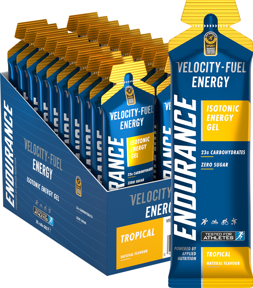 Applied Nutrition Isotonic Energy Gel - 20 x 60 ml Tropical