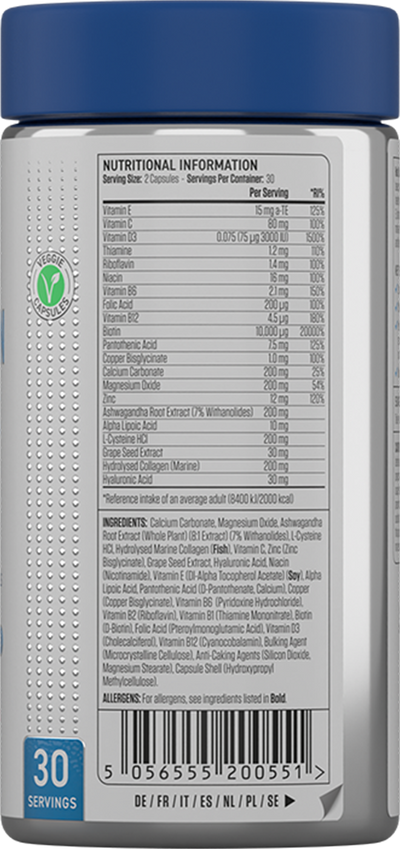 Applied Nutrition Hair, Skin and Nails - 60 caps