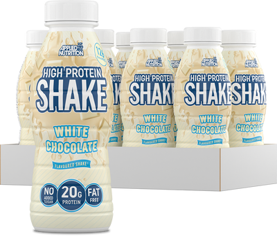Applied Nutrition High Protein Shake - 8 x 330 ml White Chocolate