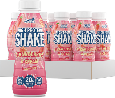 Applied Nutrition High Protein Shake - 8 x 330 ml Strawberries & Cream