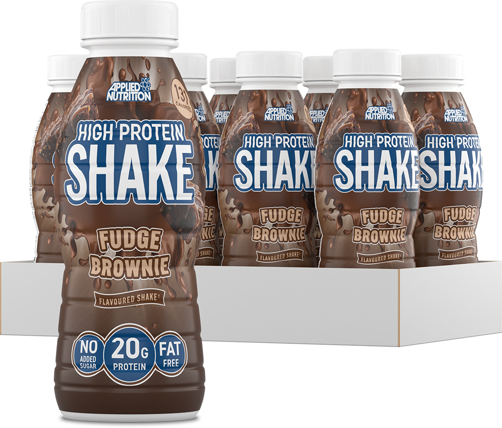 Applied Nutrition High Protein Shake - 8 x 330 ml Fudge Brownie