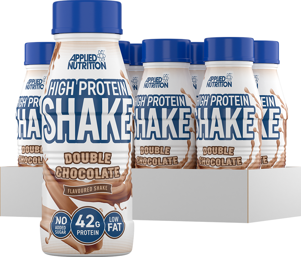 Applied Nutrition High Protein Shake - 8 x 500 ml Double Chocolate