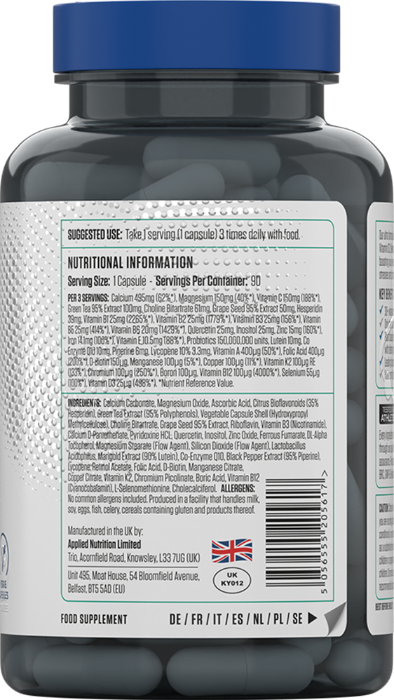 Applied Nutrition Multi-Vitamin Complex - 90 caps