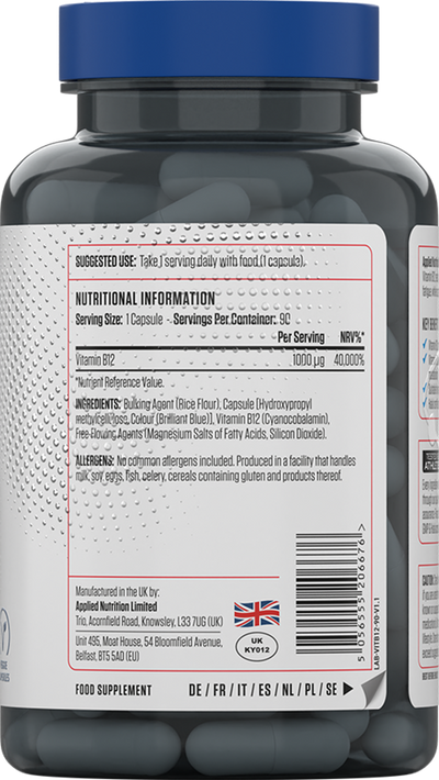 Applied Nutrition Vitamin B12 - 90 caps