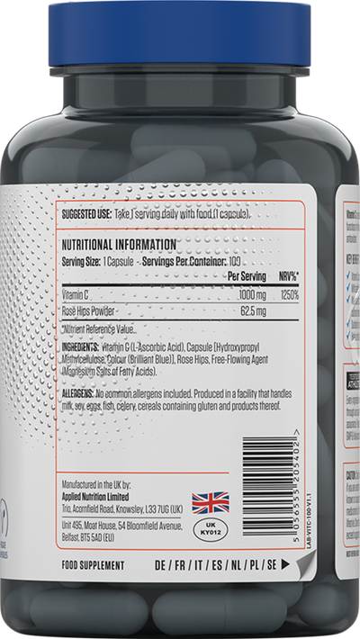 Applied Nutrition Vitamin C 1000 - 100 tabs
