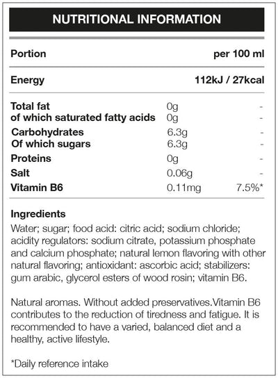 Aquarius - 12 x 500 ml  Lemon