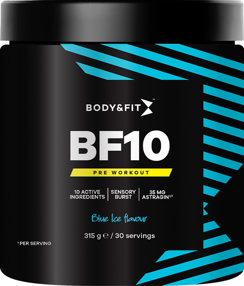 Body & Fit BF10 Pre-workout - 315 g Blue Ice