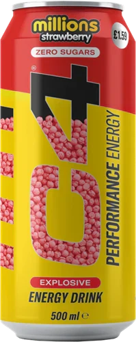 C4 Energy - 12 x 500 ml Millions Strawberry