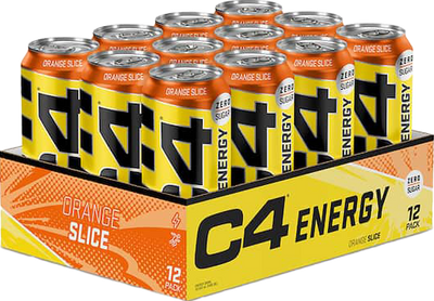 C4 Energy - 12 x 500 ml Orange Slice