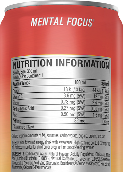 C4 Smart Energy - 12 x 330 ml Red Berry