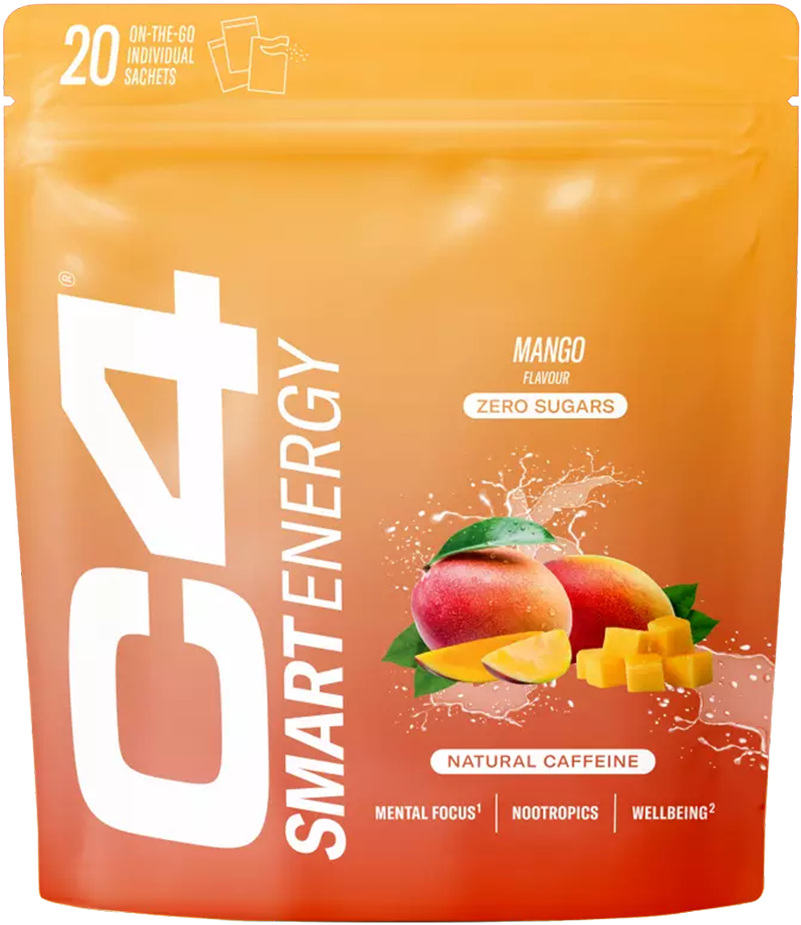 C4 Smart Energy Powder - 20 sachets Mango