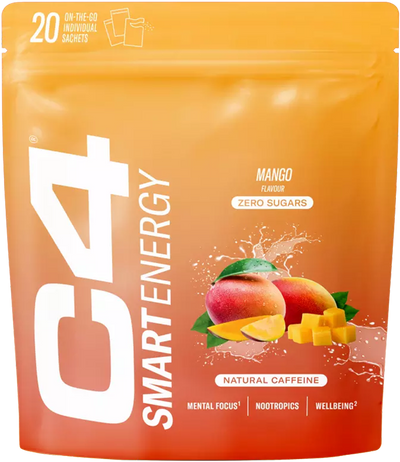C4 Smart Energy Powder - 20 sachets Mango