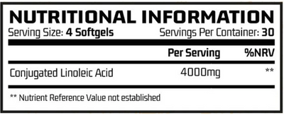 Chemical Warfare CLA - 120 softgels