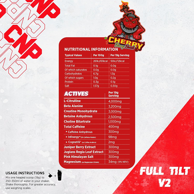 CNP Full Tilt V2 - 570 g Cherry Berry Bomb