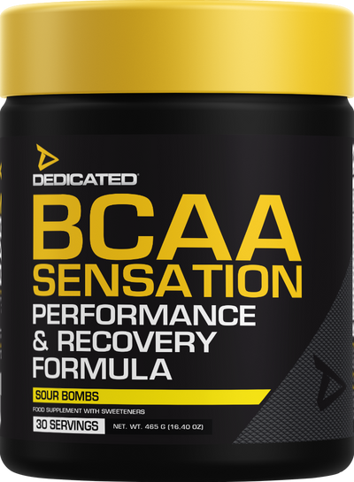 Dedicated Nutrition BCAA Sensation - 30 servings Sour Bombs