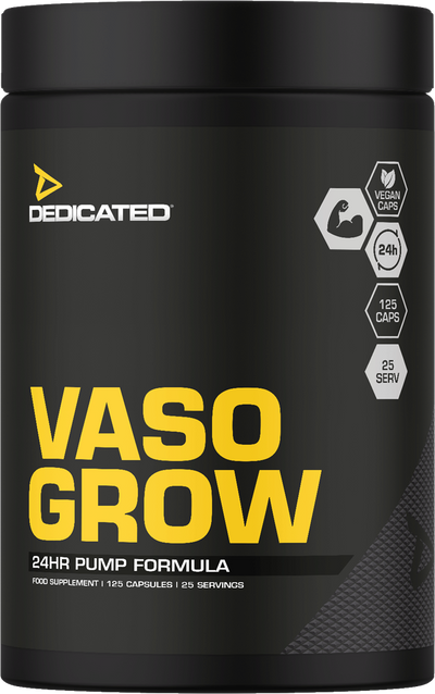 Dedicated Nutrition Vaso-Grow - 125 caps