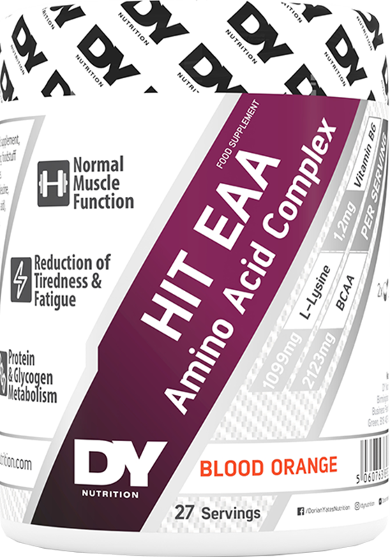 Dorian Yates Nutrition HIT EAA Amino - 360 g Blood Orange