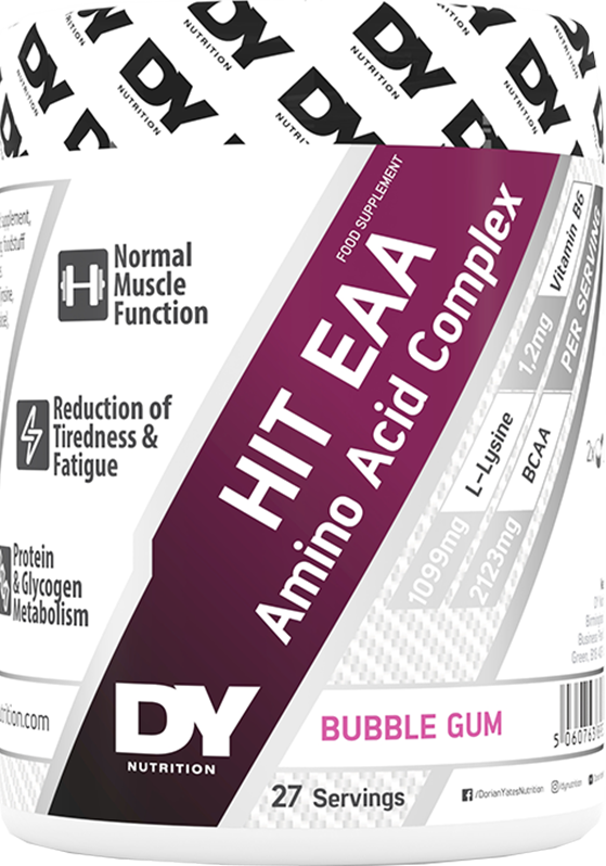 Dorian Yates Nutrition HIT EAA Amino - 360 g Bubble Gum