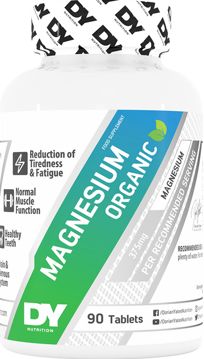 Dorian Yates Nutrition Magnesium Organic - 90 tabs