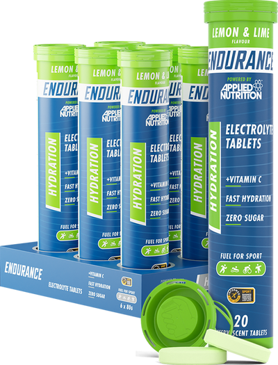 Applied Nutrition Endurance Hydro Tabs - 6 x 20 tabs - Lemon & Lime