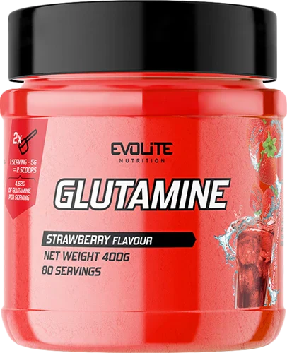 Evolite Glutamine - 400 g Strawberry