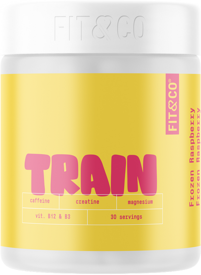 Fit & Co Train Pre-workout - 300 g - Frozen Raspberry