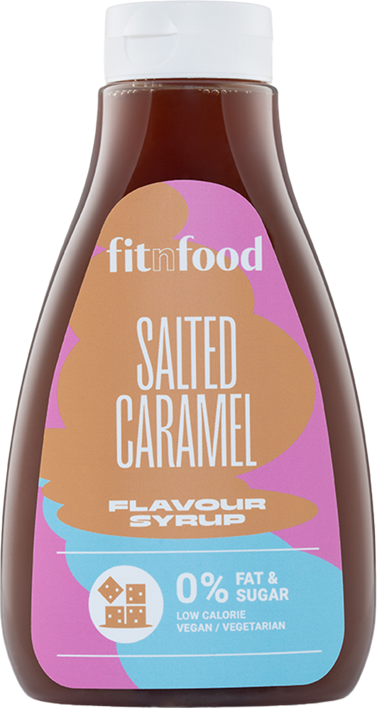 FitnFood - Syrup - 425 ml - Salted Caramel