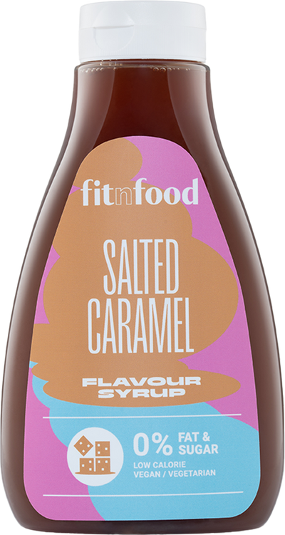FitnFood - Syrup - 425 ml - Salted Caramel
