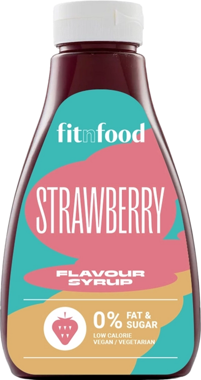 FitnFood - Syrup - 425 ml - Strawberry