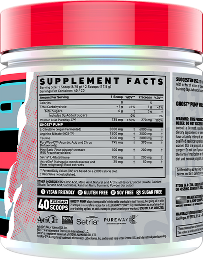 Ghost Pump - 40 servings Pineapple