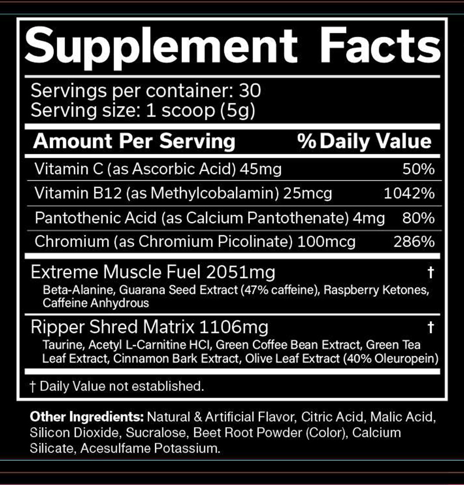 JNX The Ripper - 150 g Fruit Punch (Kopia)