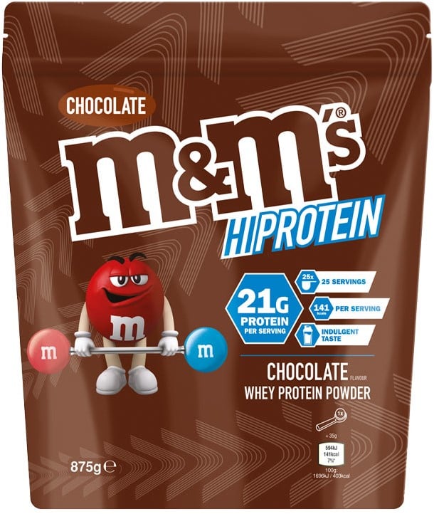 M&M's HiProtein Powder - 875 g - Chocolate