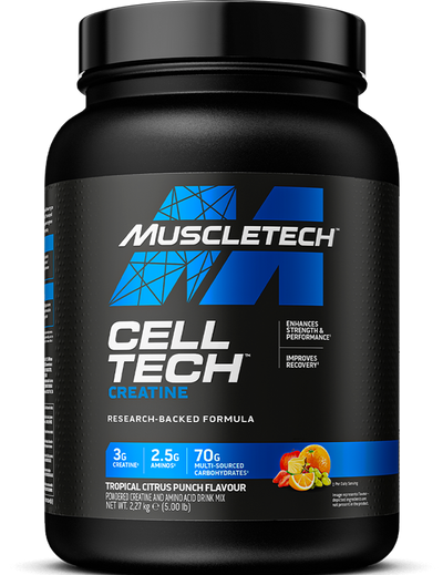 MuscleTech Cell Tech Creatine - 2270 g Tropical Citrus Punch