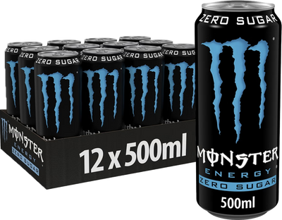 Monster Energy Absolute Zero - 12 x 500 ml