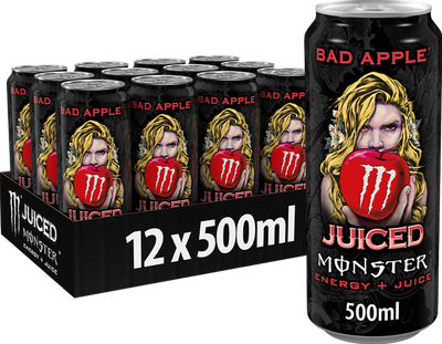 Monster Energy Juiced - 12 x 500 ml - Bad Apple